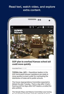 KAKE News android App screenshot 2